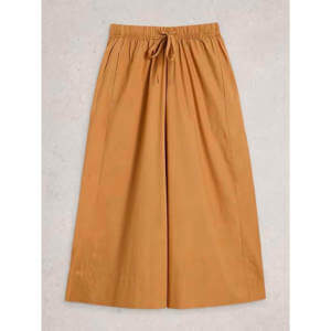 White Stuff Lauryn Poplin Wide Leg Crop